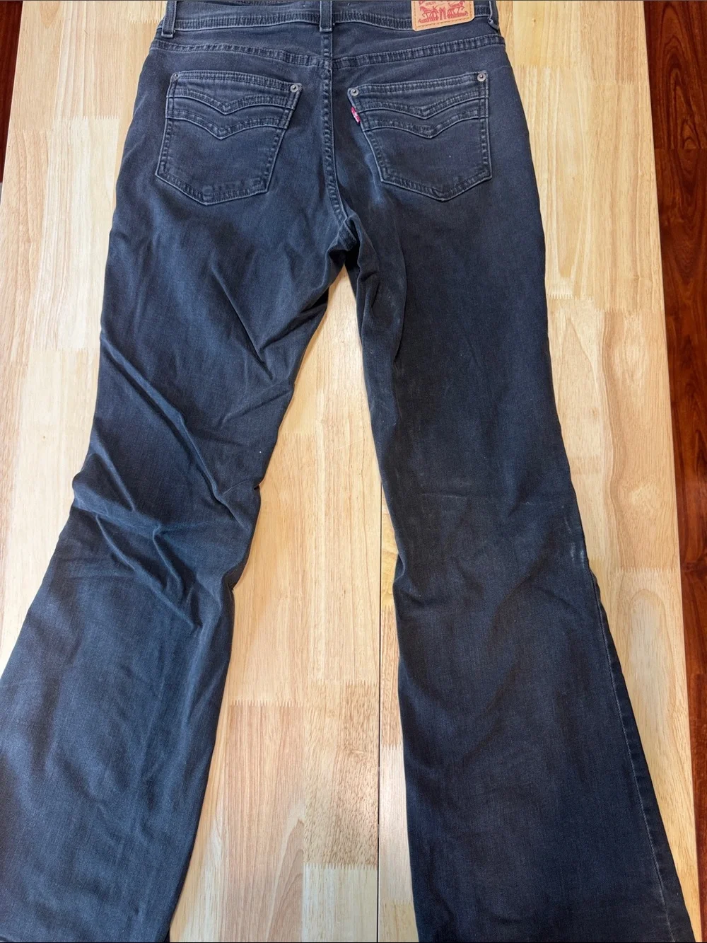 Levi’s High-Rise Black Flare Jeans for Women